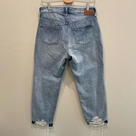 NWT Calvin Klein High-Rise Classic Straight Jeans - Size: 27 - Picture 2 of 11
